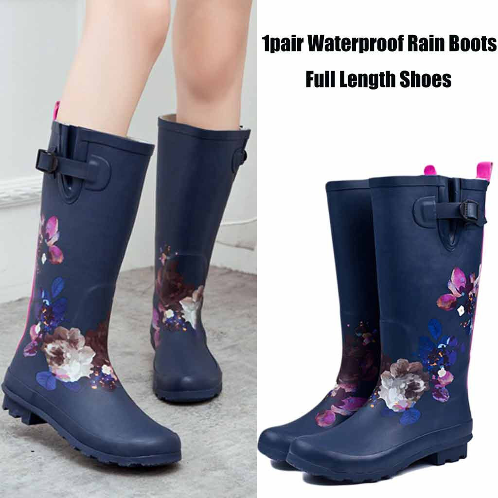 floral snow boots