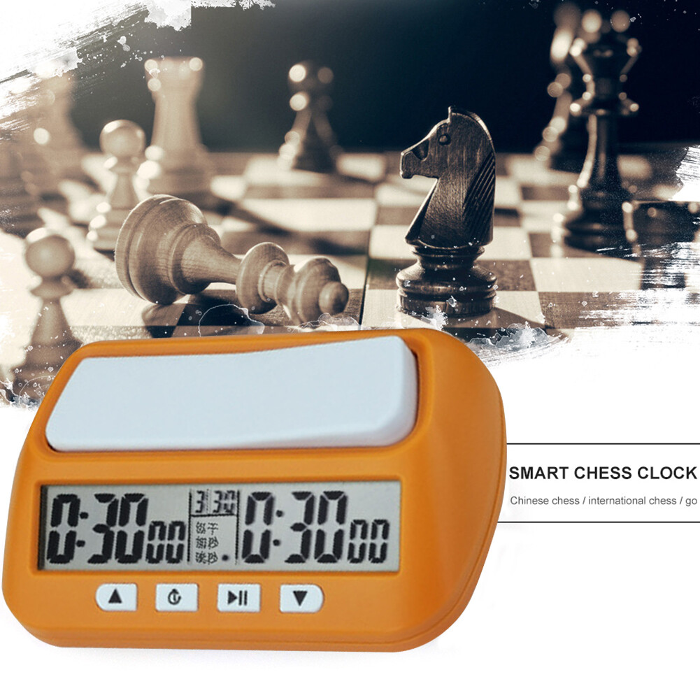Sports Chess Clock I-GO Competition Board Game Count Up Down Alarm Timer