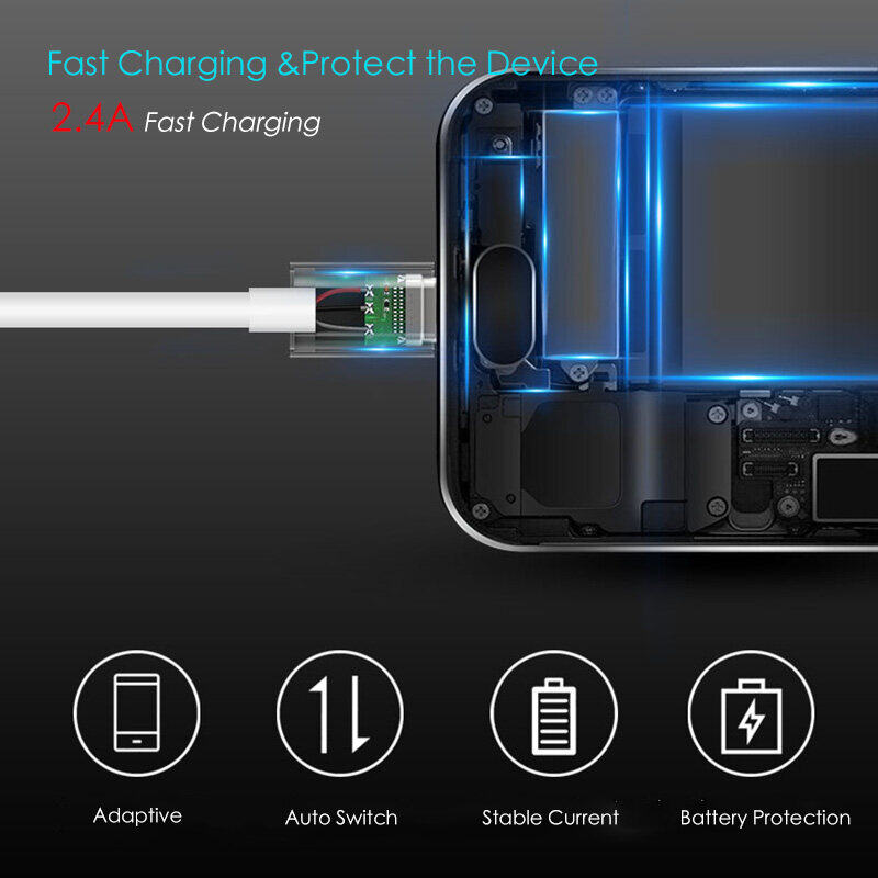 [Songful] Cáp dữ liệu đồng bộ sạc sạc Micro USB 1m/2M/3M cho Android Điện thoại Micro USB