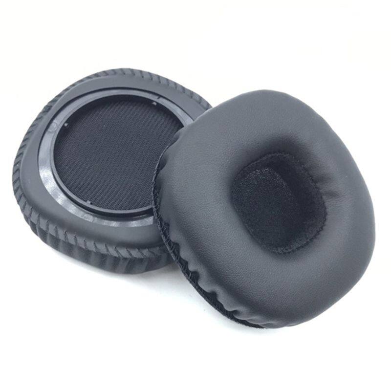 【ES】1Pair Soft Sponge Ear Pads Earpads Leather Ear Cushion Replacement for Marshall MID ANC Bluetooth Headphones