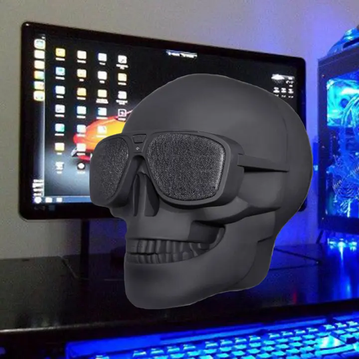 skull bluetooth speaker
