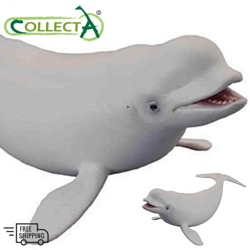 beluga whale figurine