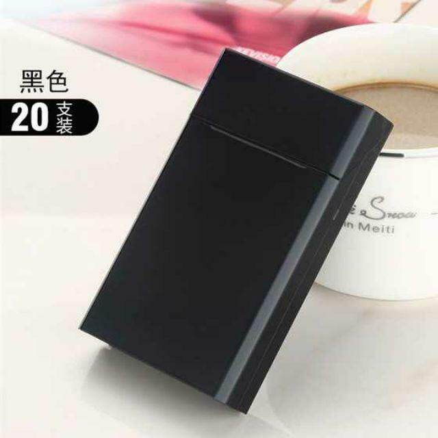 Dinghao DH-7719 Cigarette Case(Black) Innovative Metal Collar Magnetic  Switch Convenient To Carry Cigarette Case Durable And Strong Wear  Resistance 20 Piece Storage Capacity - Lazada