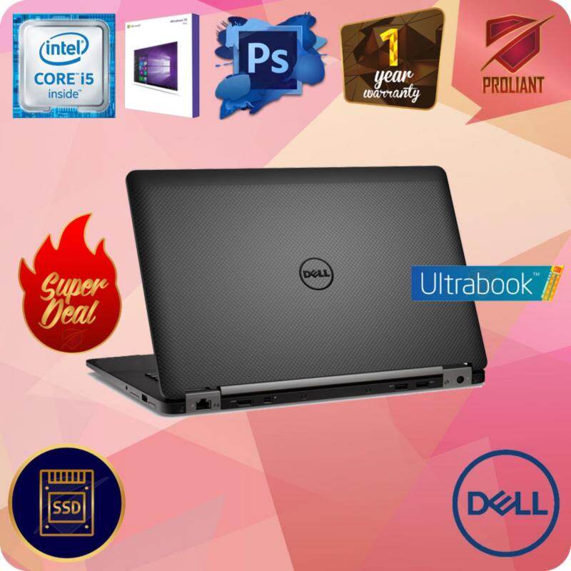 Dell Latitude E7450 Ultrabook Core I5 5th Gen 8gbram 240gb Ssd W10pro Genuine 1 Year Warranty