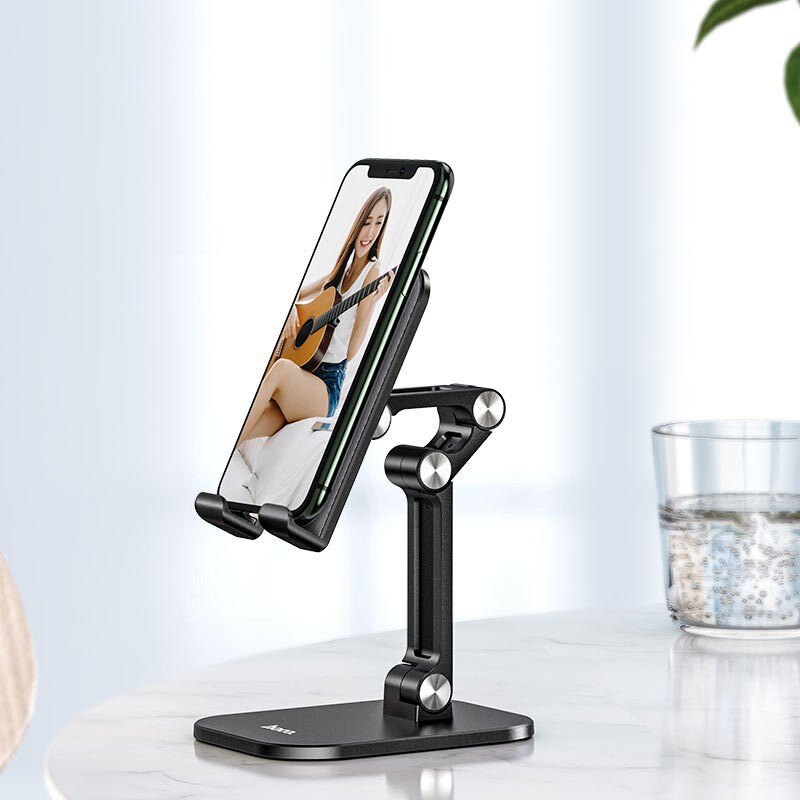 【Sen sản phẩm kỹ thuật số Store】Giá đỡ dụng cụ giữ điện thoại để bàn thông dụng giá đỡ máy tính bảng điện thoại di động di động có thể điều chỉnh đỡ điện thoại