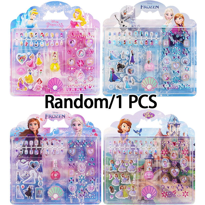 Disney Cartoon Kids Nail Art Sticker Set Kids Nail Sticker Set Frozen