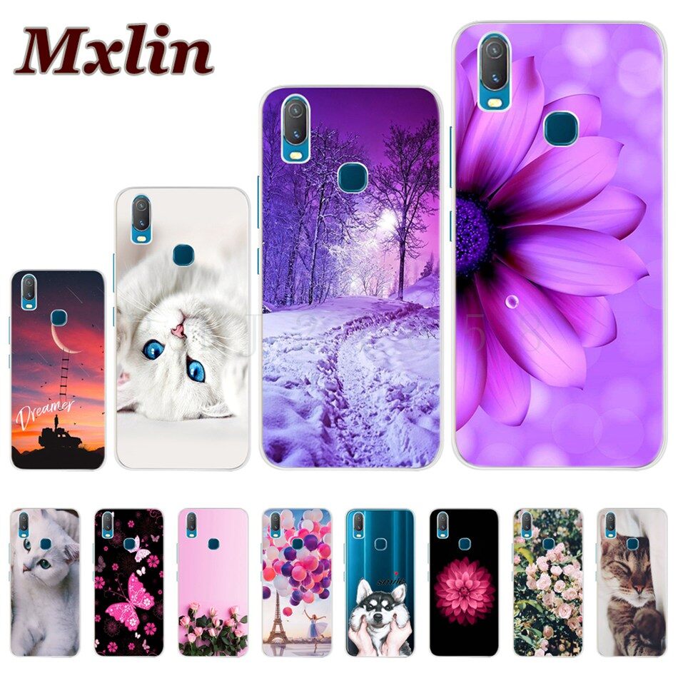Casing For Vivo Y11 2019 Case 1906 Soft Flexible New Fashion Painted Phone Cover On Vivo Y11 (2019)