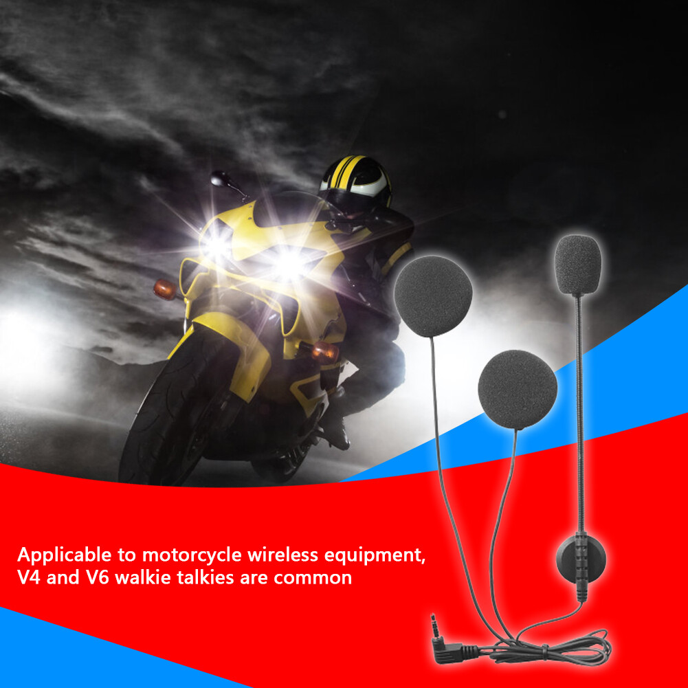 Motorcycle Helmet Professional Bluetooth-compatible Intercom Headsets Replacement for V4 V6