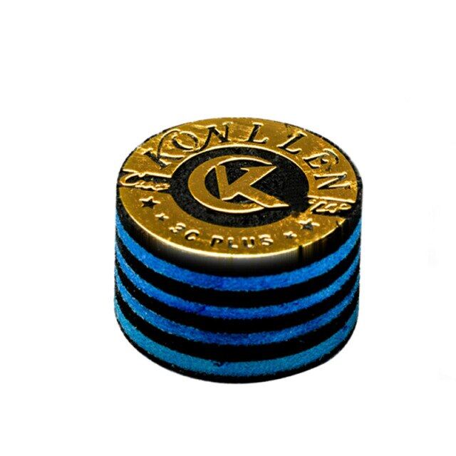 Konllen 3c-plus 3 cushion carom billiards cue tip professional libre cue tip 14mm tip 9 layers billiards accessories