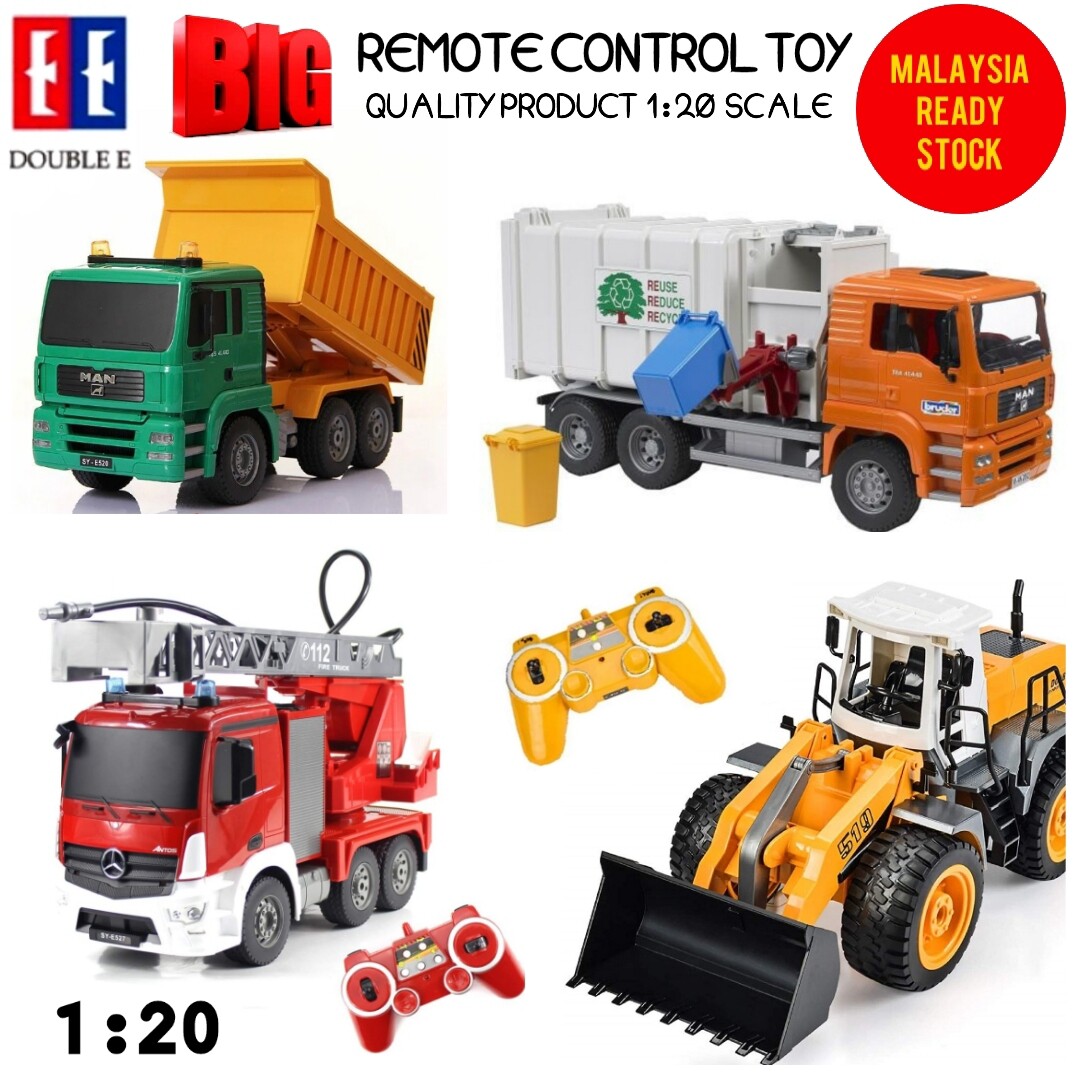 double e remote control garbage truck