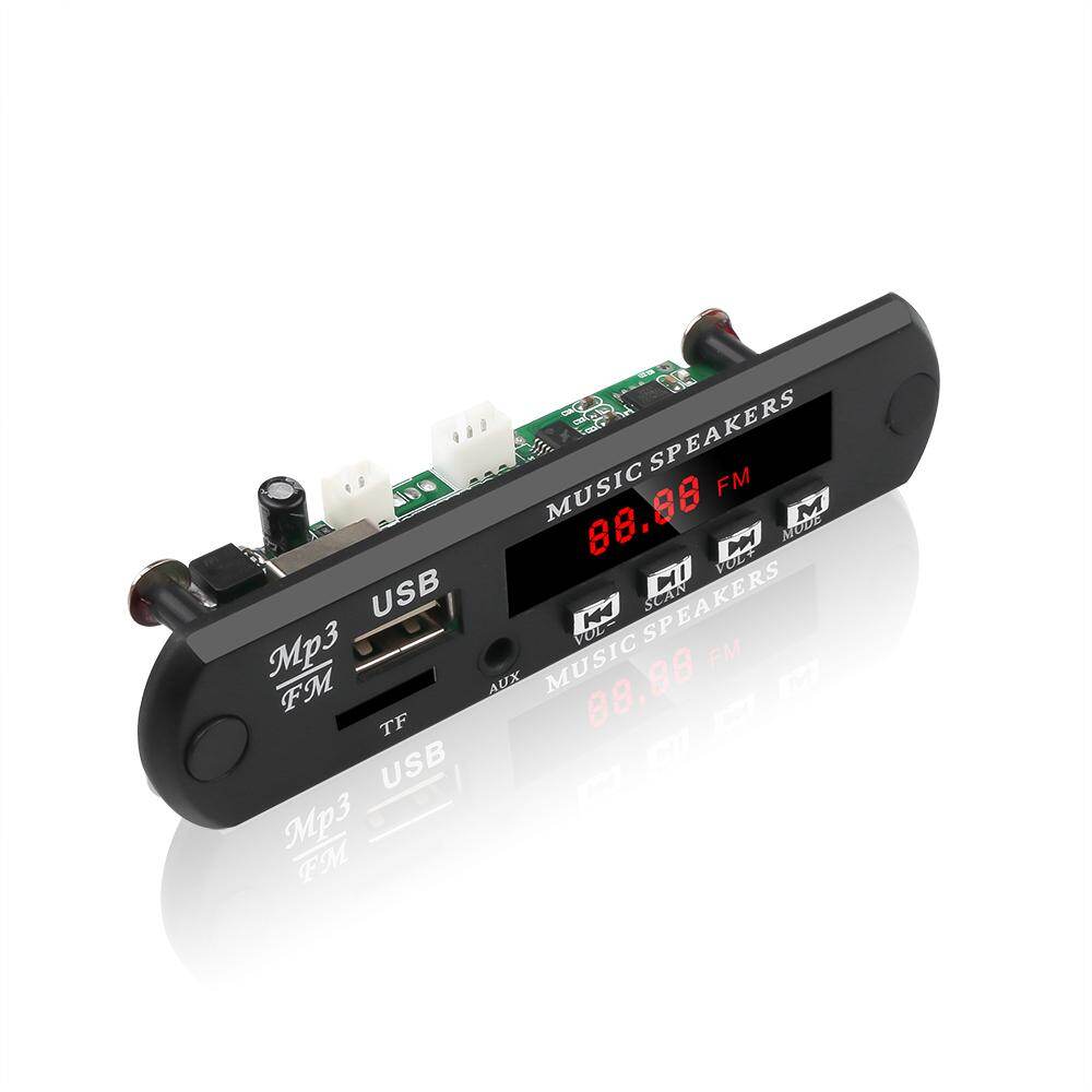 Bộ Giải Mã MP3 Radio Xe Hơi Không Bluetooth Bộ Giải Mã Âm Thanh Mô-đun Âm Thanh FM AUX 3.5MM DC 5V 12V
