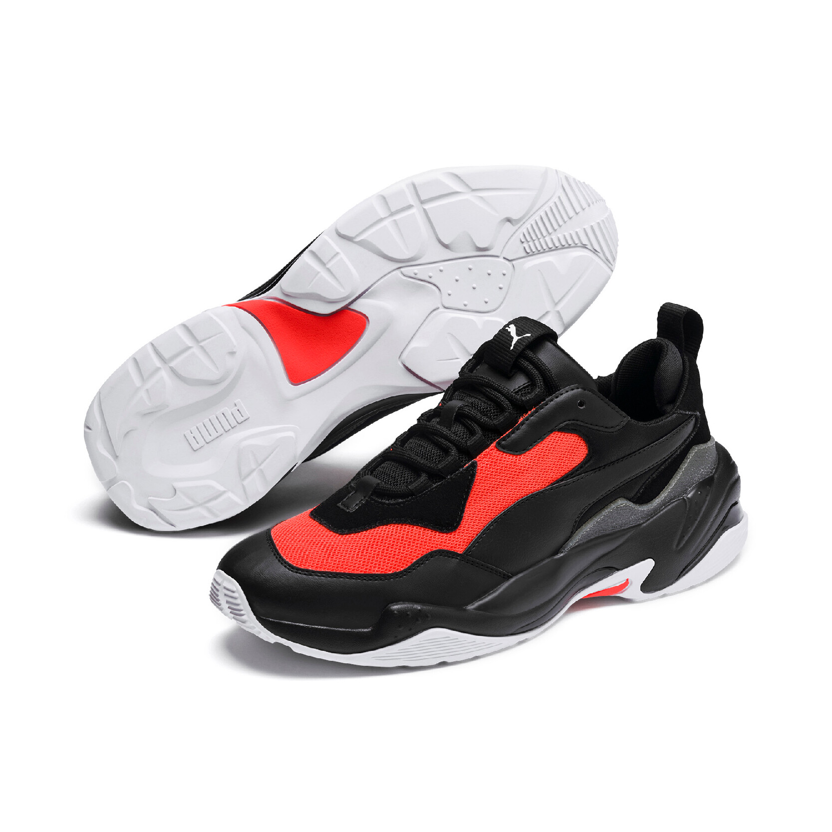Puma Sports Shoes THUNDER FASHION 2.0 Puma Black-Nrgy Red (37037604) - Puma  Men Training Shoes | Lazada