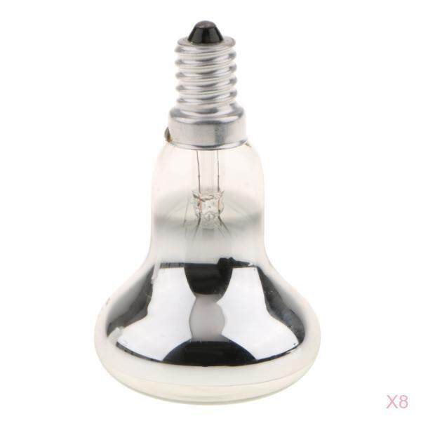 Miracle Shining 8Pcs R50 Reflector Tungsten Filament Spotlight Bulb Lava Lamp SES E14 40W