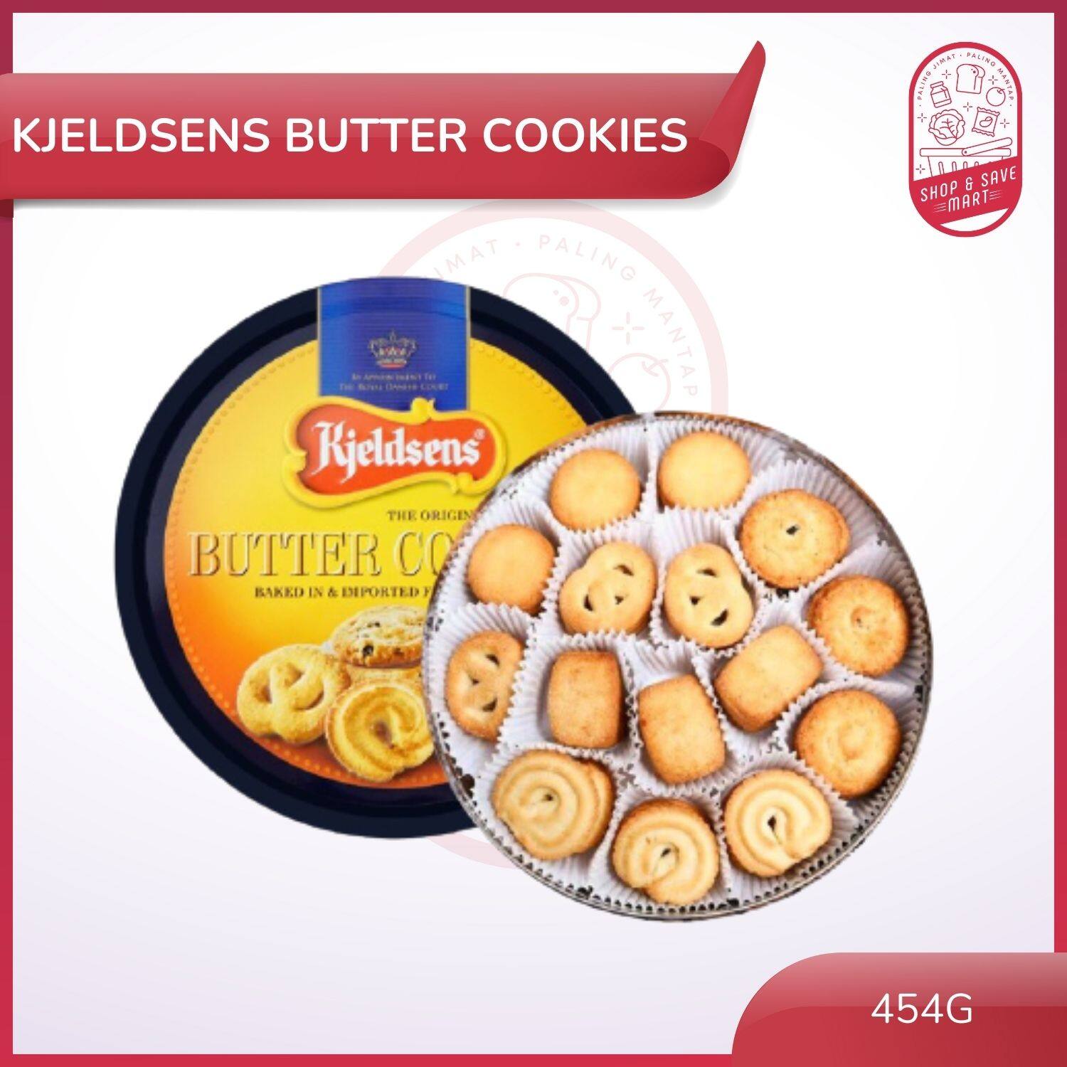 Kjeldsens butter deals cookies