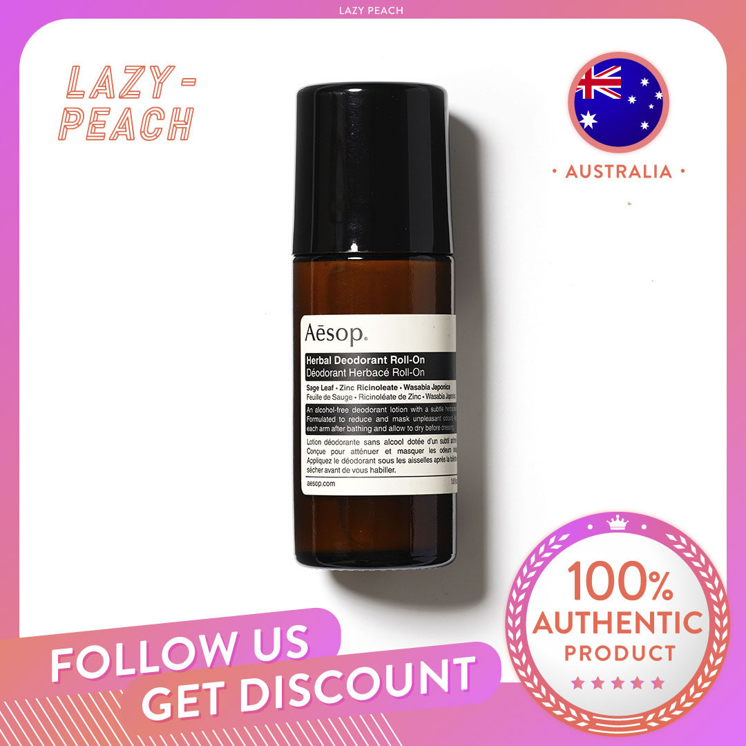 (Exp 20252026) Aesop Herbal Deodorant RollOn 50ml Lazada