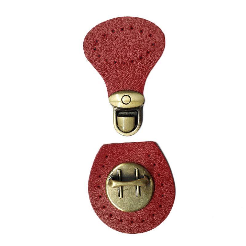 Da Nhân Tạo Nút Nam Châm Khóa Túi Snap Đóng Cửa Khóa Clasp Thay Thế DIY Túi Xách Purse Phụ Kiện May