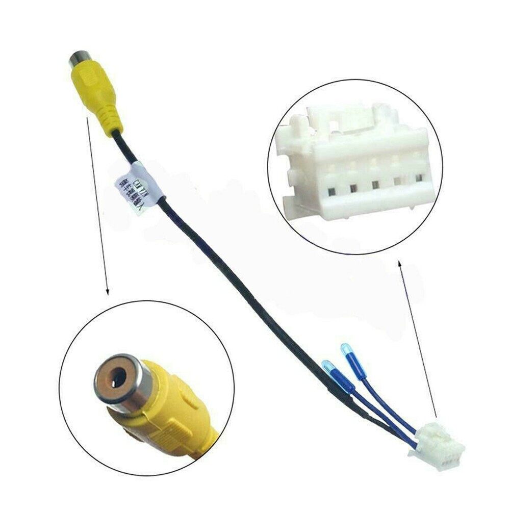 Universal 10pins Android Navigation Reversing Rear View Large Screen Camera Image Conversion Line Cable Adaptor