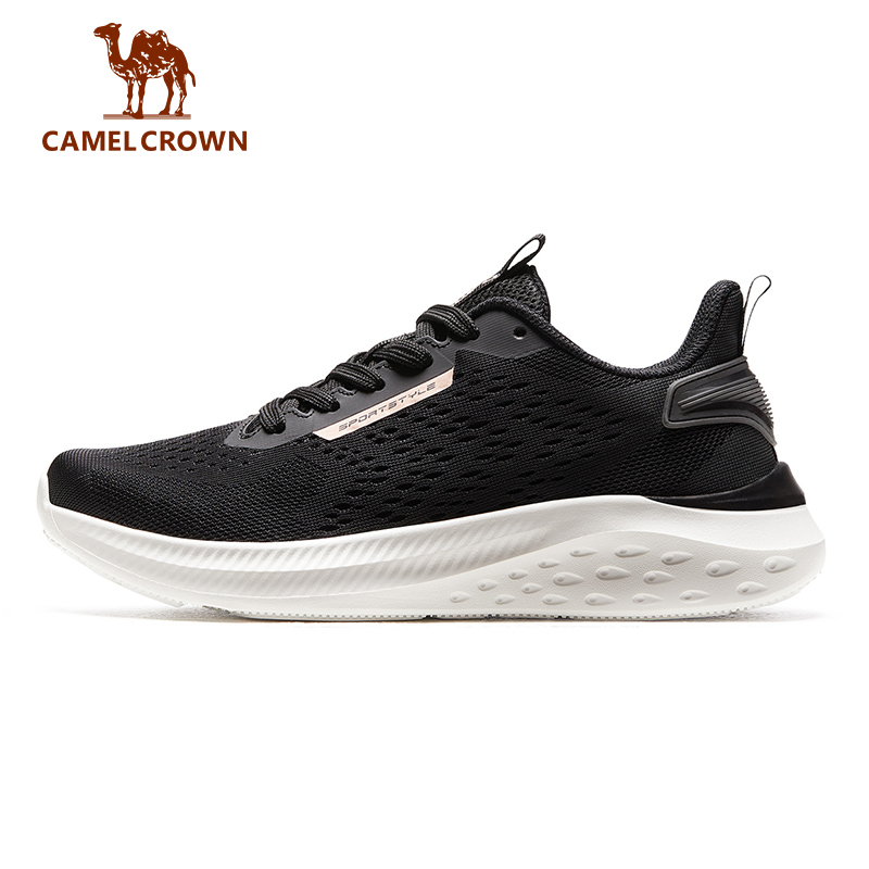 Giày Thể Thao Lưới Thoáng Khí Camel Crown Cho Nữ