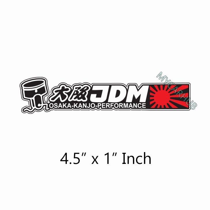 JDM Car Sticker Decal Osaka Kanjo | Lazada