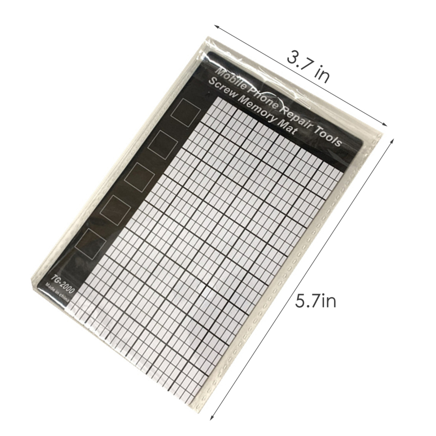 【In Stock】Universal Magnetic Screw Mat Magnetic Working Pad Memory Chart Work Pad Mobile Phone Repair Tools 145 X 90mm Hand Tool Set