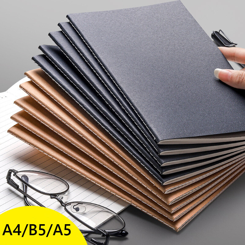 Notebook Painting Sketch Line Book Blank Notepad Grid Drawing Sketchbook For Diary