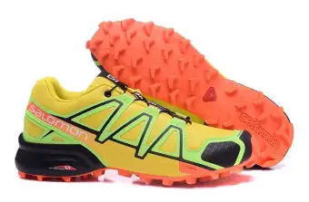 salomon shoes yellow