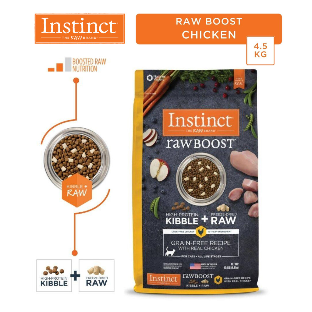 Instinct raw outlet boost chicken