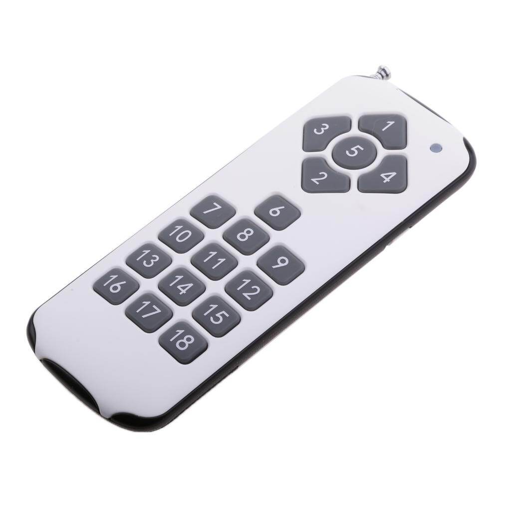 Baoblaze DC 12V-24V 18 Channel Wireless Remote Control Switch Receiver Transmitter
