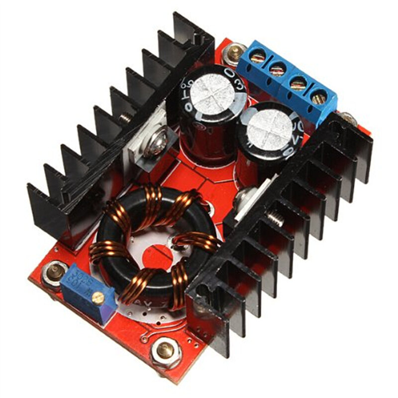 Aideepen 150w boost converter dc-dc 10-32v to 12-35v step up voltage charger module laptop power
