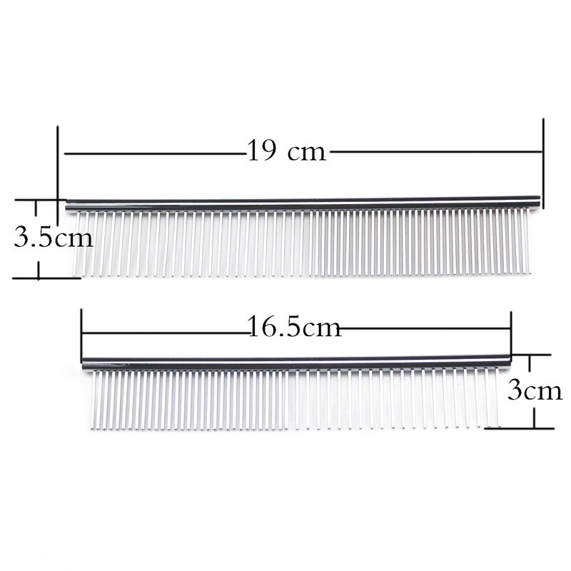 Pet Comb Stainless Steel Comb Pet Row Comb Pet Hair Comb Steel Comb