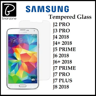 HD Clear Tempered Glass Samsung J2 J3 J4 J5 J6 J7 J8 Pro Plus Prime 2018