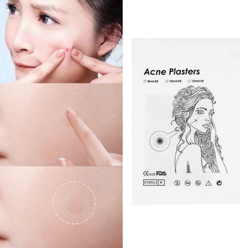 36Pcs Invisible Acne Pimple Removal Patch Acne Hydrocolloid Stickers Pimple Remover Sheet Mask Skin Care Hydrocolloid Stickers Skin Care Acne Repair Invisible Beauty Tool