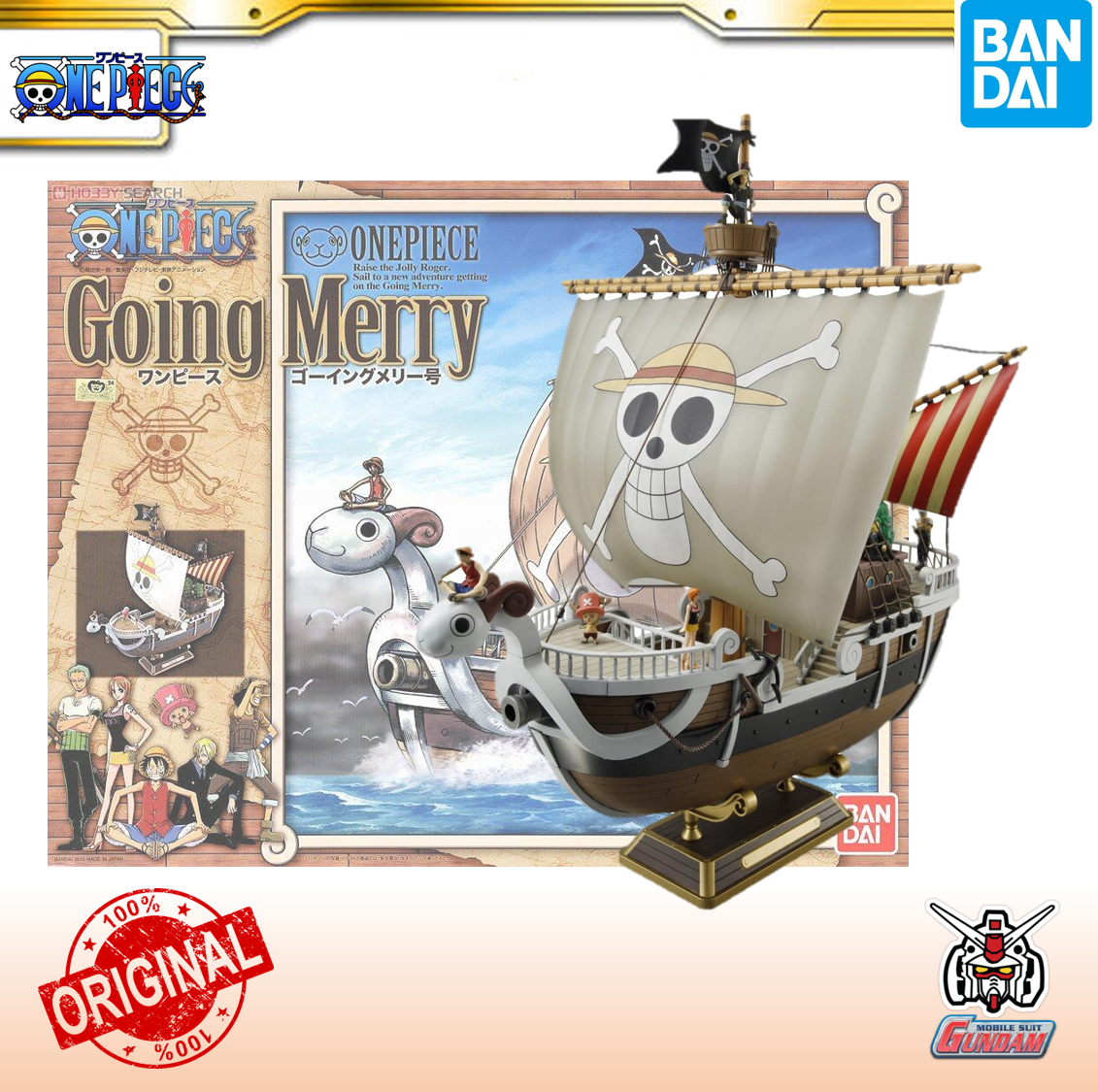 Bandai One Piece: Going Merry Ship Flying Model Kit