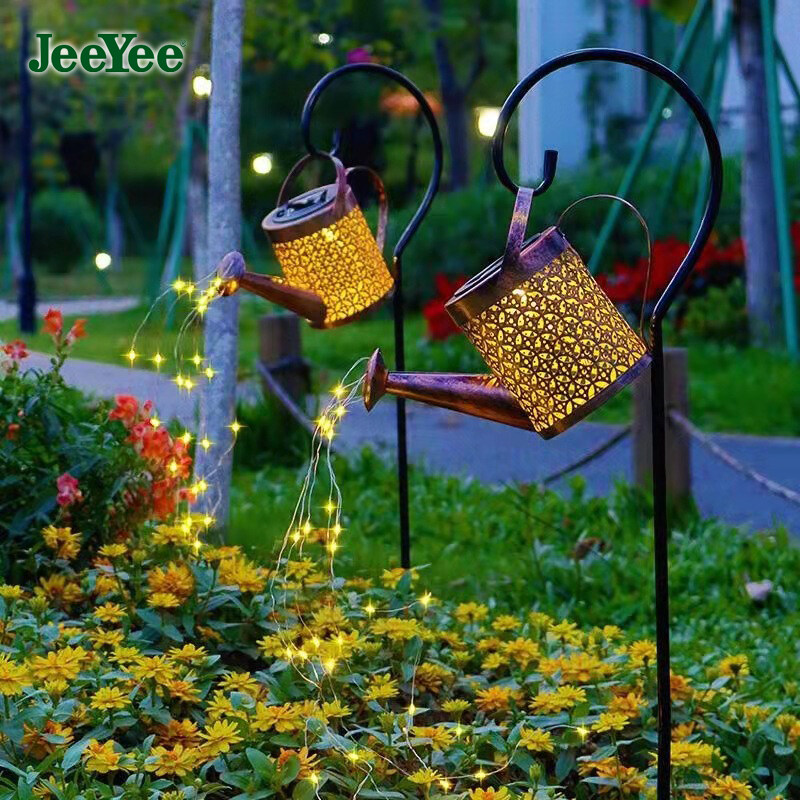 JeeYee Solar Watering Can Shower Light Waterproof Sprinkler Sorcery ...