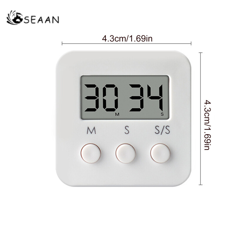 LCD quản lý hẹn giờ học sinh học Tự Kỷ Luật Đồng hồ bấm giờ có chức năng nhắc việc Mini dễ thương Đồng hồ báo thức điện tử dụng cụ nhà bếp