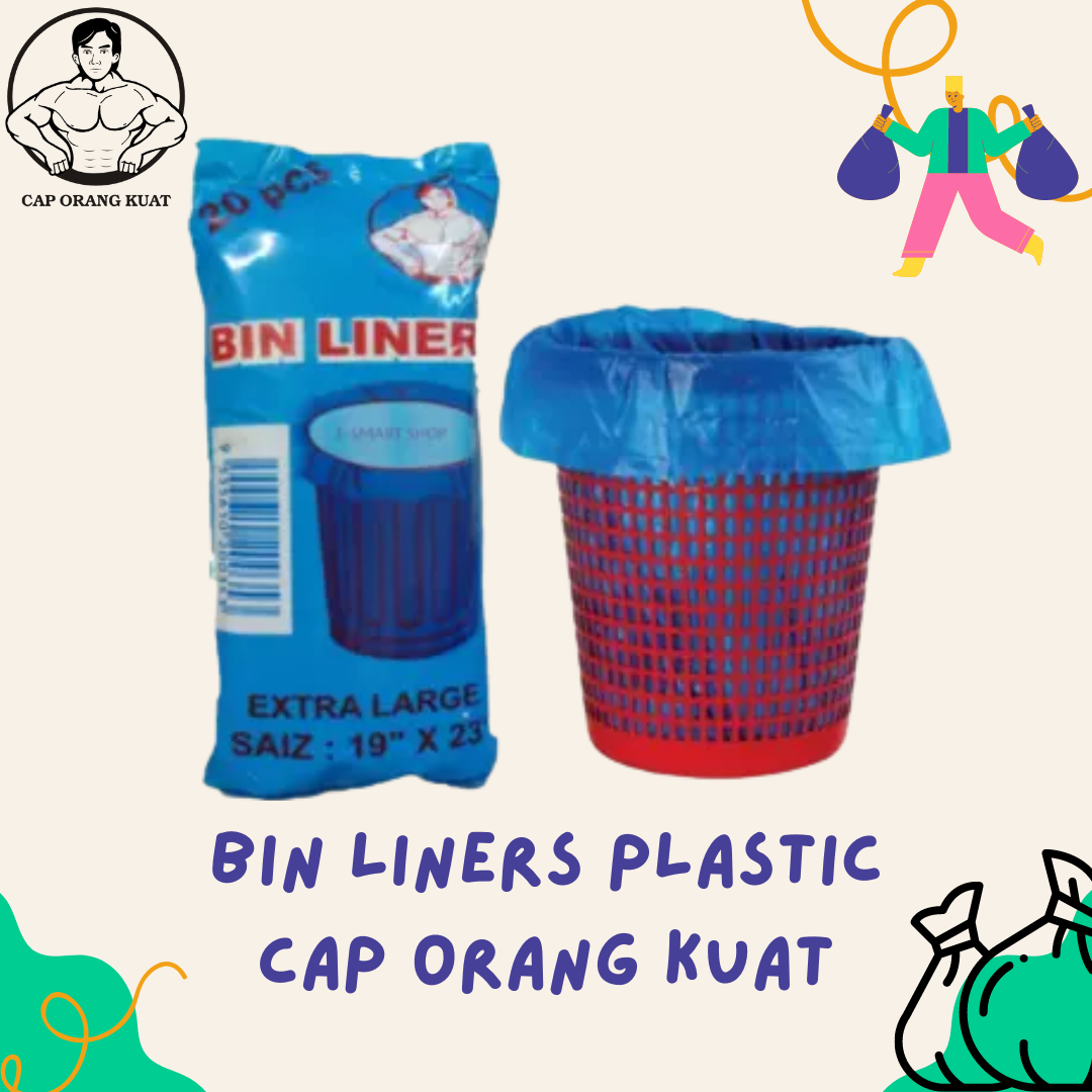 Cap Orang Kuat Garbage Bag 20pcs - SIZE : 19