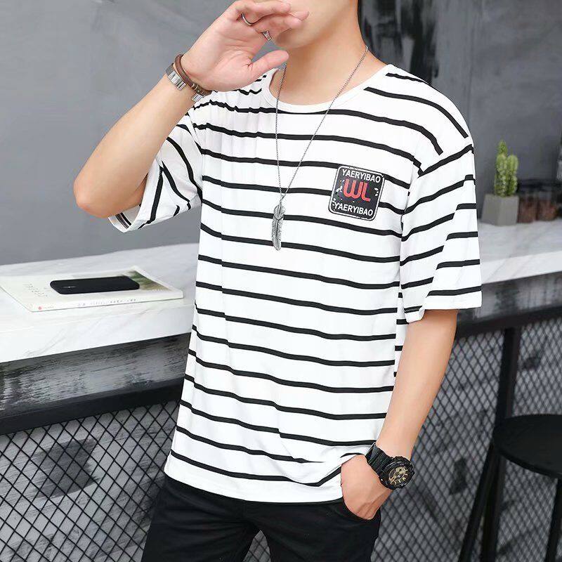 oversized striped t shirt mens