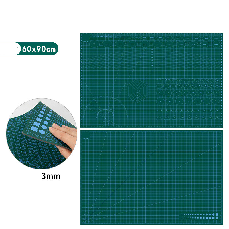 FS Cutting mat A1/A2/A3/A43mm thickened double-sided scale handmade model table mat