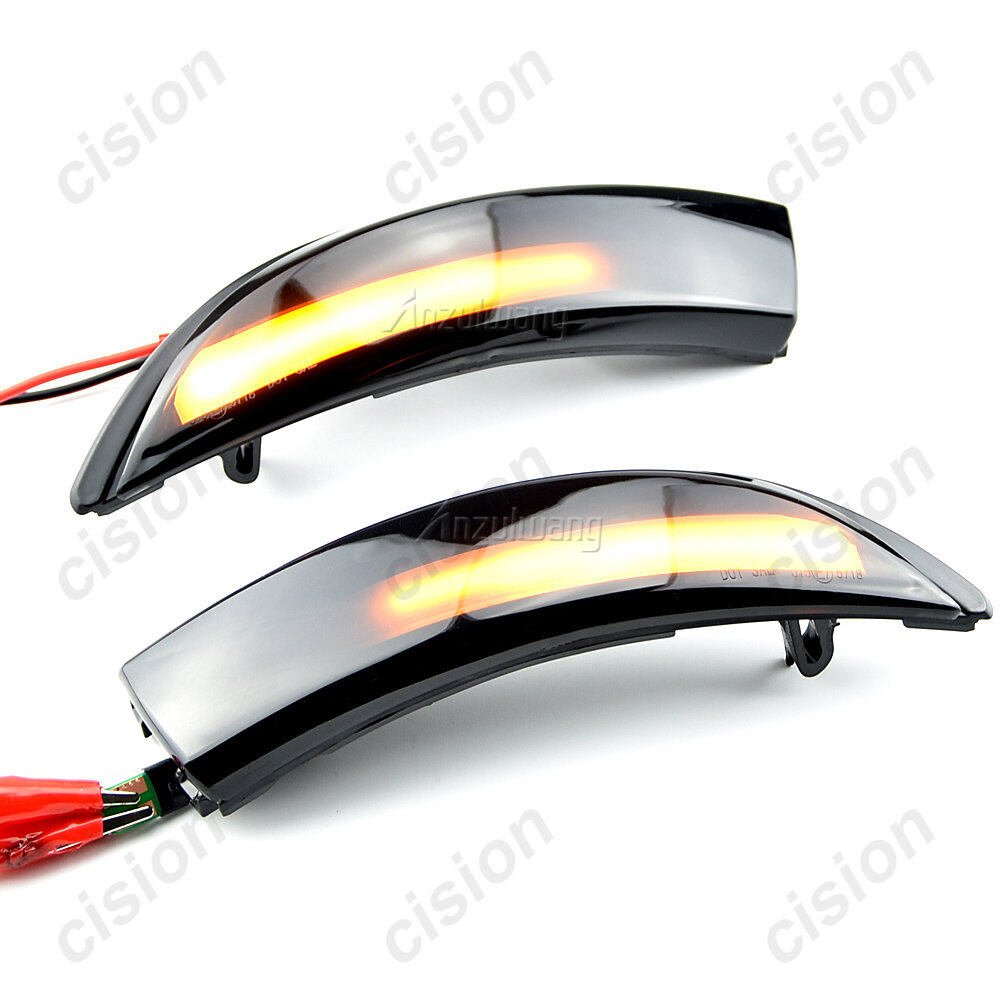 1 Pair Dynamic Turn Signal Light LED Side Rearview Mirror Sequential Indicator Lamp For Ford Fiesta MK7 2008-2017 B-MAX B232
