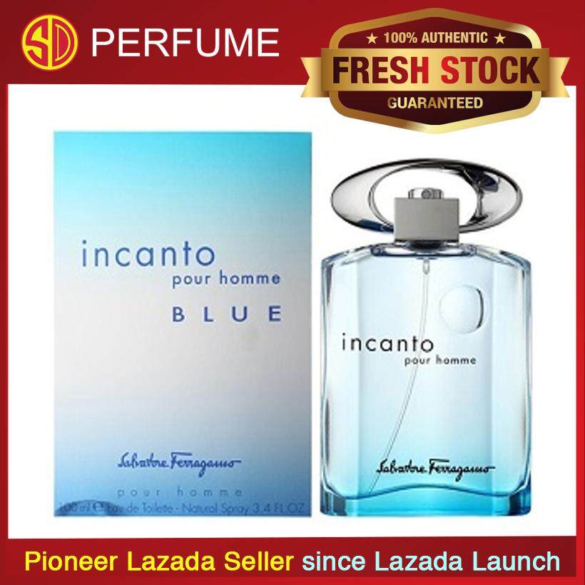 salvatore ferragamo incanto blue pour homme 100ml edt