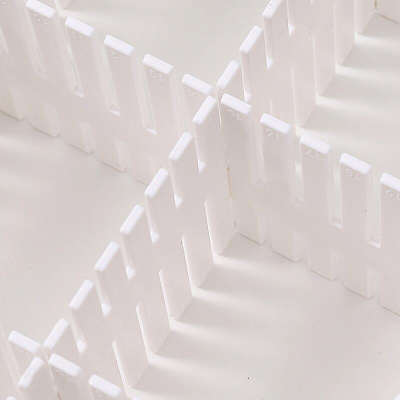 4 PCS Adjustable Clapboard Drawer Divider Partition Storage Organizer Wardrobe Closet Separator For Underwear Socks Belt Office