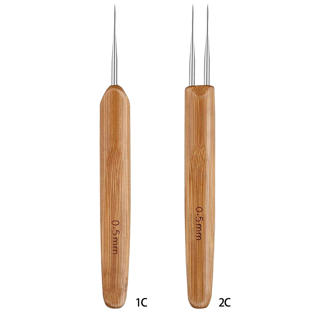 Móc Tóc Giả Dreadlock 0.5Mm Và 0.75 Mm Dụng Cụ Móc Bện Bẩn Đan Móc/YIDA