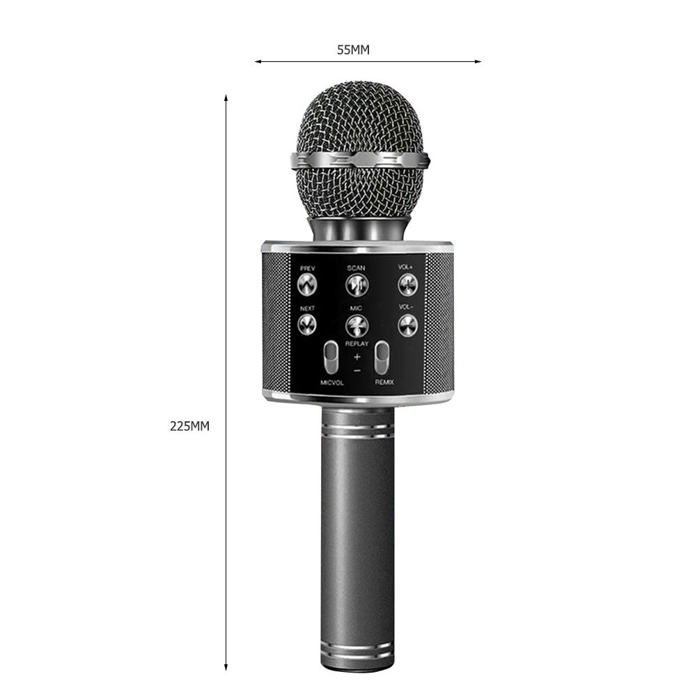 〔Tenda 〕Bluetooth Wireless Microphone Speaker Handheld Karaoke Mic KTV Music Player