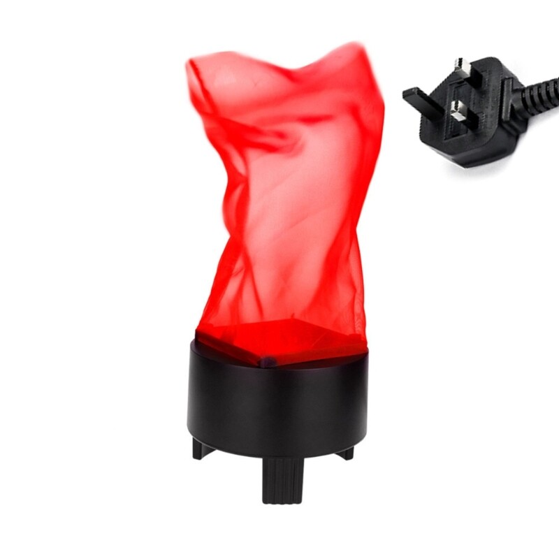 Fake Flame Lamp Electric Campfire Artificial Flickering Flame Table Lamp Realistic Flame Stage Effect Light Halloween