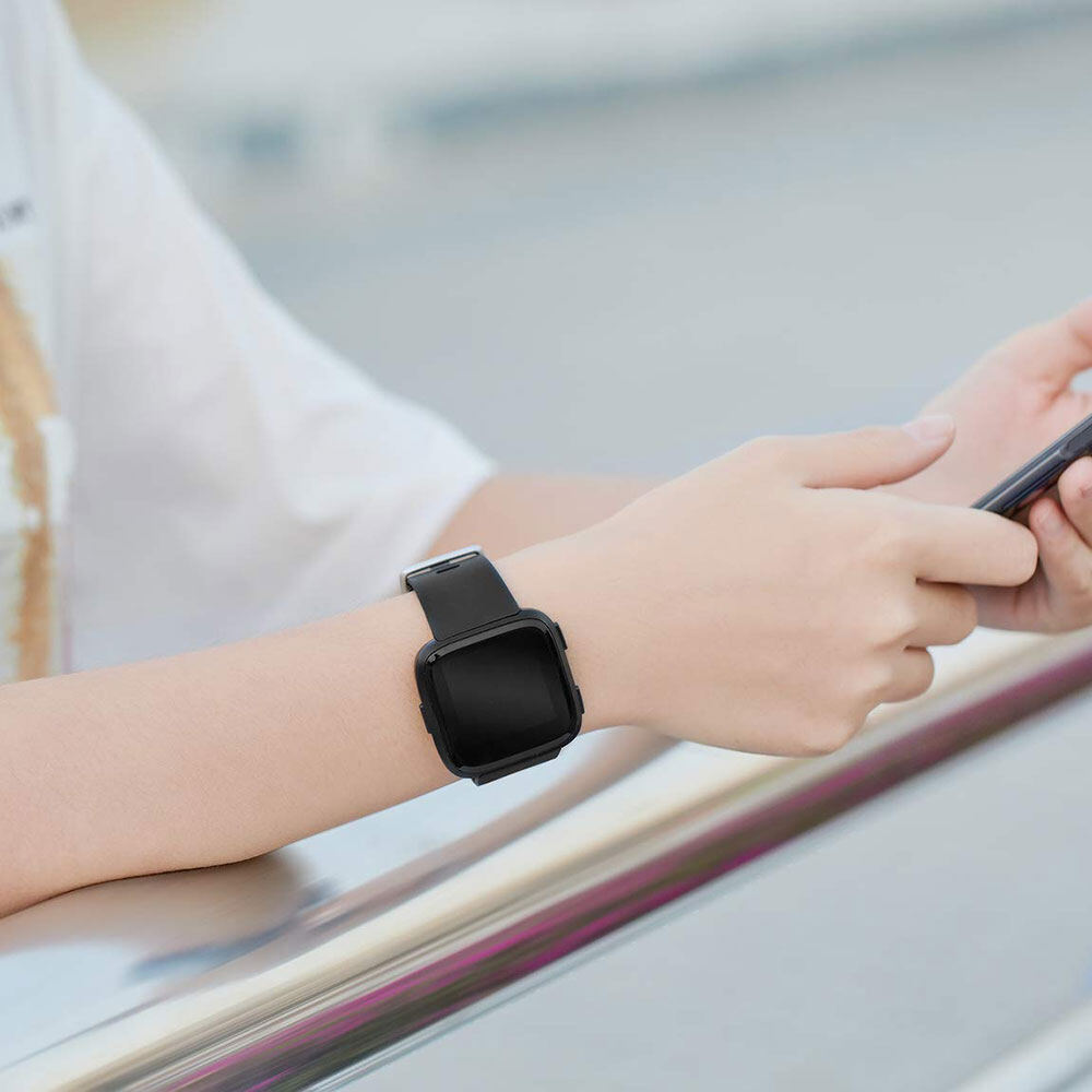 3 Dây Đeo Đồng Hồ Thông Minh Fitbit Versa/Fitbit Versa 2/Fitbit Versa Lite SE Tương Thích Dành Cho Nam Nữ Dây Đeo Cổ Tay Thể Thao Thay Thế Cho Đồng Hồ Fitbit Versa