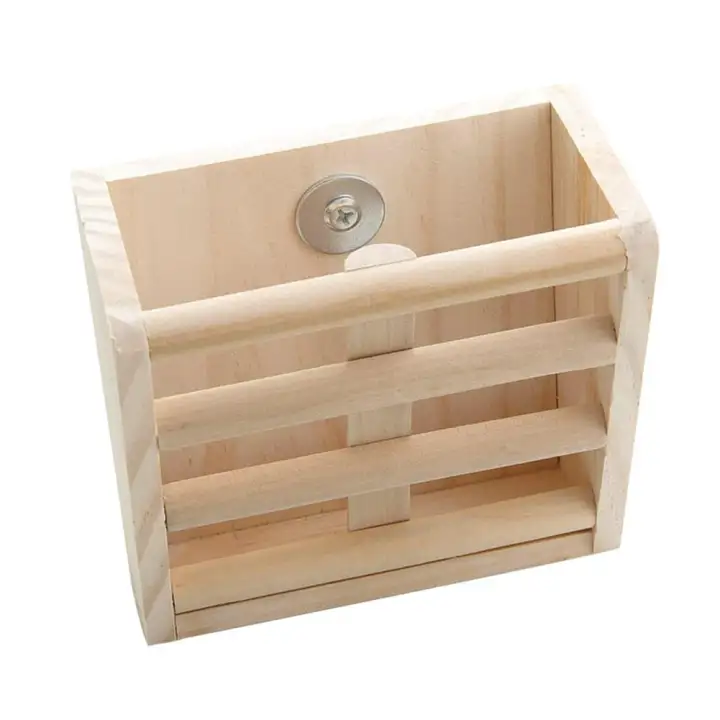 Accieey Rabbit Fodder Hay Feeder Manger Rack Stand Food Bowl