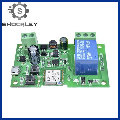 Shockley usb dc5v 12v 32v ewelink smart wifi switch universal relay module 1ch wireless switch timer phone remote control