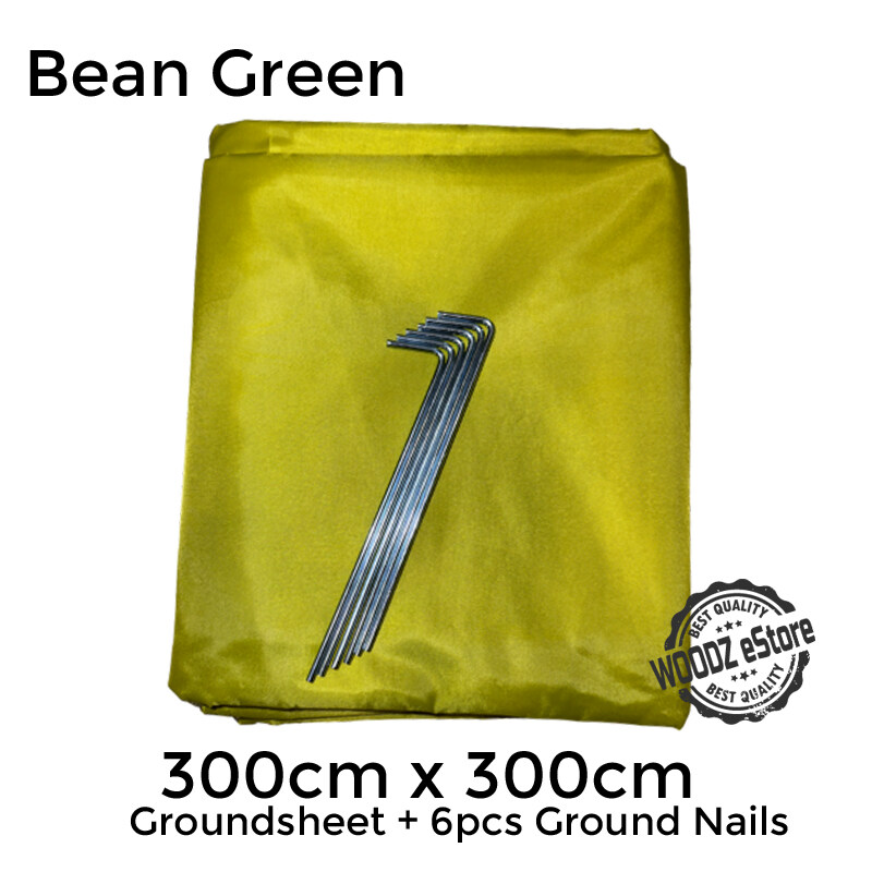 [Woodz] 3mx3m Camping Tent Tarp Picnic Mat Flysheet Waterproof ...