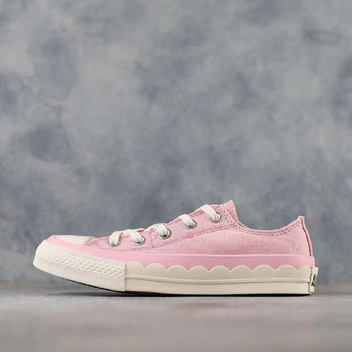 converse scalloped shoes