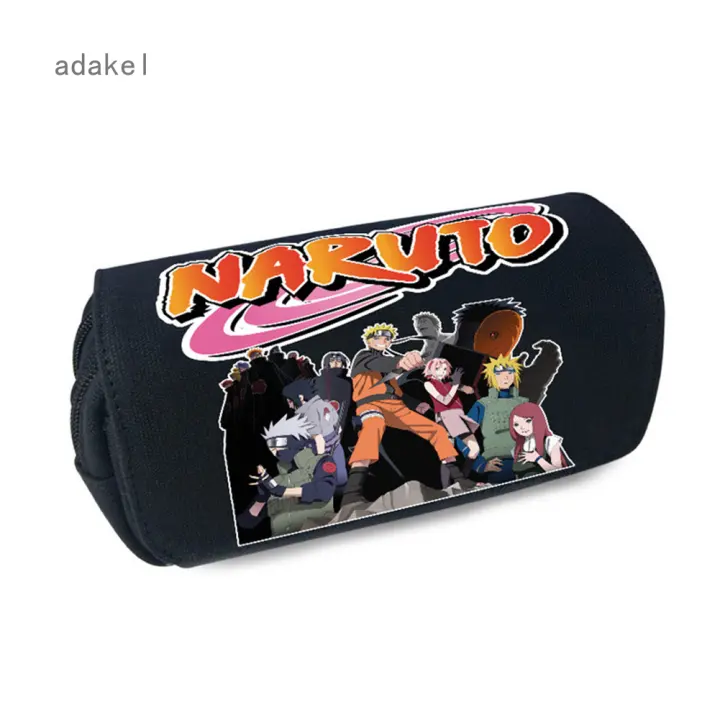 Adakel Anime Naruto Pencil Case Large Capacity Pencil Case Lazada